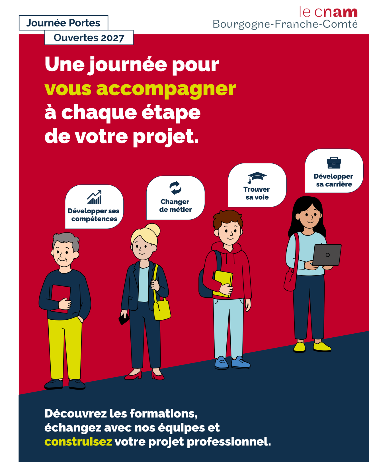 Slide 2 du carrousel Journée Portes Ouvertes 2027