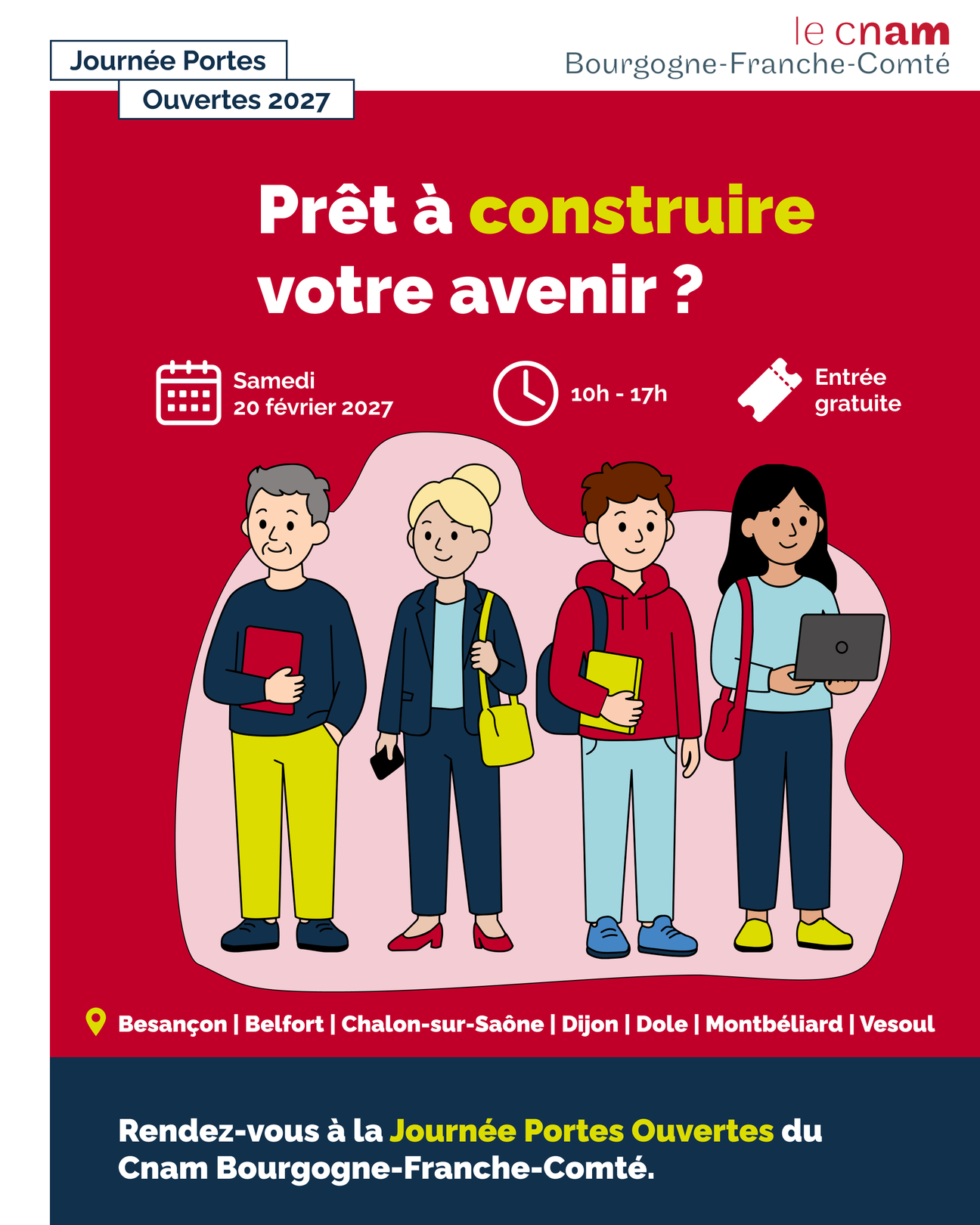 Slide 5 du carrousel Journée Portes Ouvertes 2027